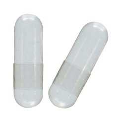500 Size 0 Empty Natural Vegan Capsules Clear
