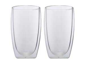 Maxwell and Williams Blend Double-Wall Cup 450ml - Set of 2