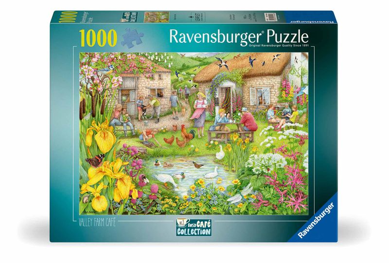 Ravensburger Puzzle Cosy Farm Cafe - 1000 Piece