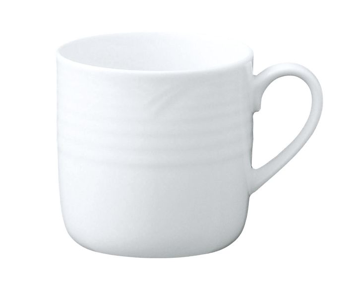 Noritake - Arctic White Coffee Mugs 260ml - Set of 4