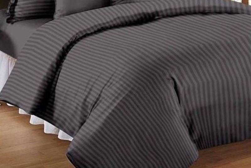 Relax Collection Microfibre Duvet Cover - Black