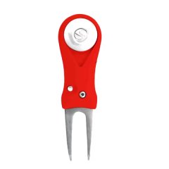 Inesis Golf Automatic Divot Repair Tool - Inesis Red