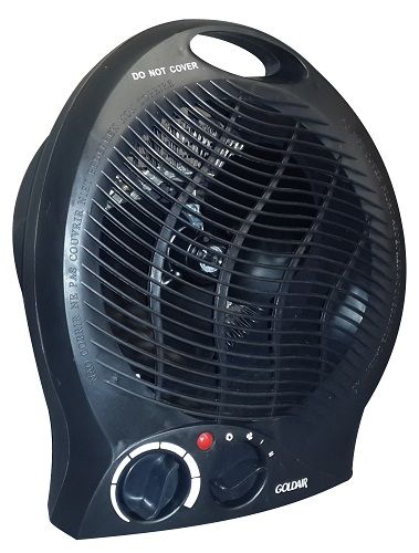 Goldair - Fan Heater Upright - White -GFH-2000A