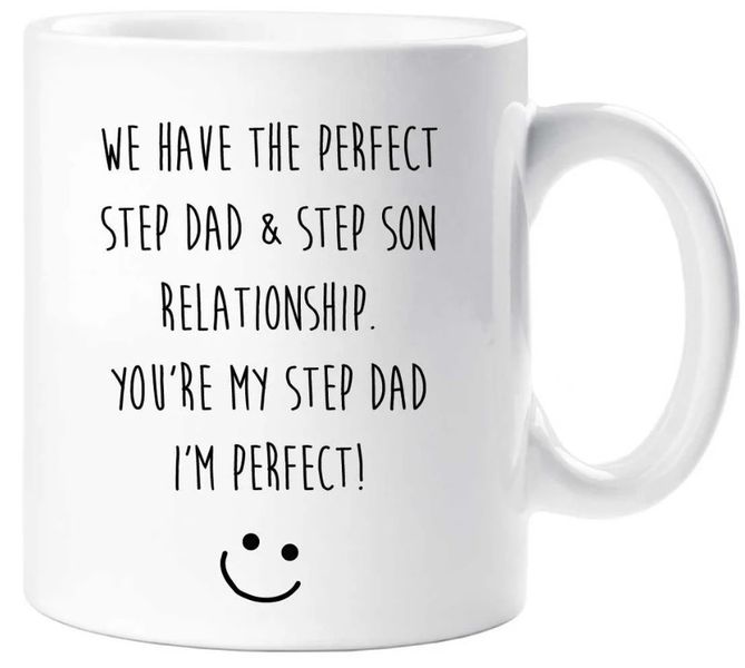 You're My Step Dad I'm Perfect Birthday Christmas Father's Day Gift Mug