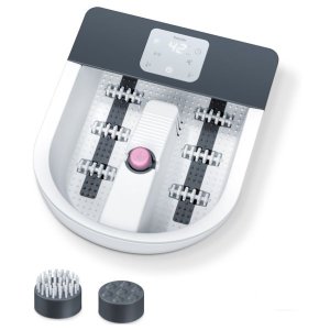 Beurer Foot Spa / Foot Bath: Warm Water, Bubbles, Vibration Massage FB 60
