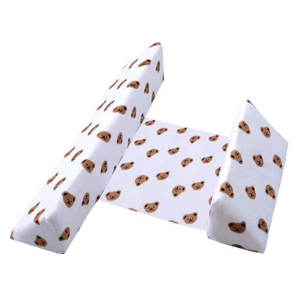 White Bear Baby Side Sleeper Wedge Pillow - Adjustable Ergonomic Support