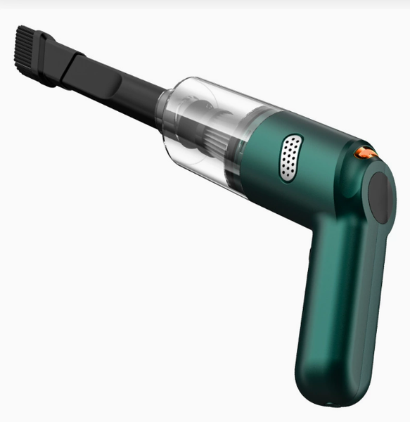 10000PA Wireless Handheld Vacuum Cleaner (Green/Grey/White) - Portable Car