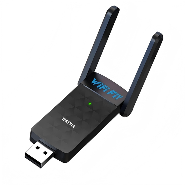 1800Mbps WiFi 6 USB Adapter 5G/2.4GHz USB3.0 Wi-fi Dongle High Gain Antenna