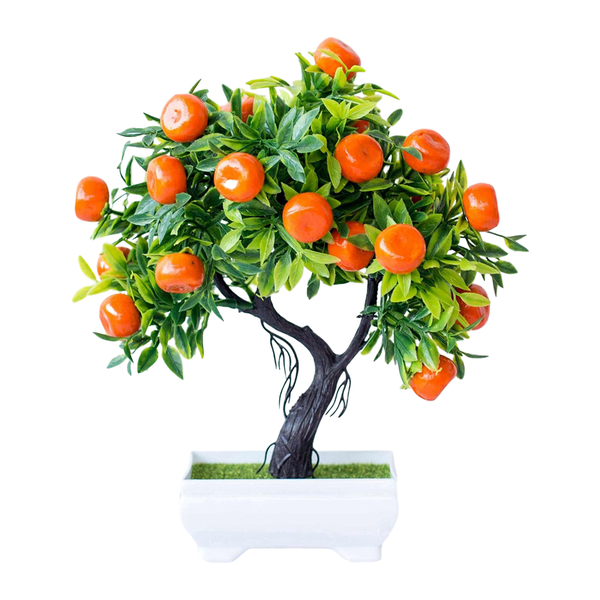 Artificial Orange Tree Simulation Citrus Imitation Orange Tree Lifelike
