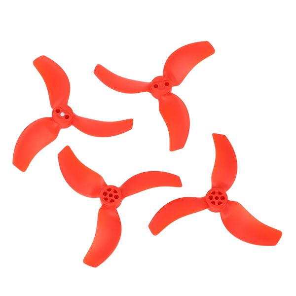 4-Pack Avata 2 Propellers - Low-Noise 3-Blade (Red)