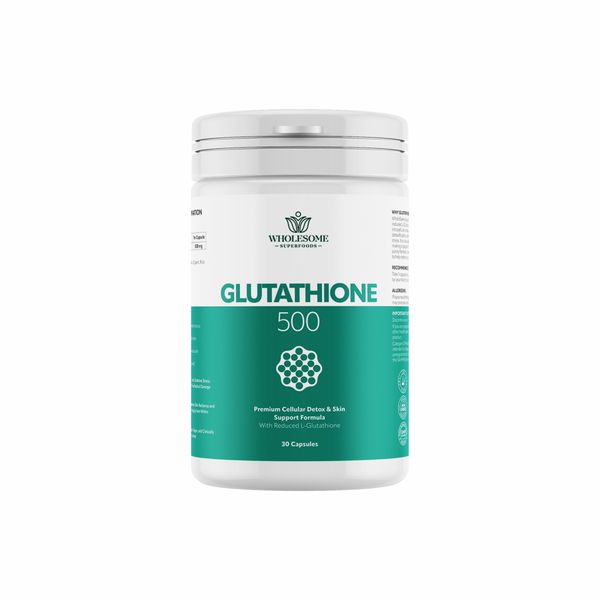 Wholesome Super Foods Glutathione 500
