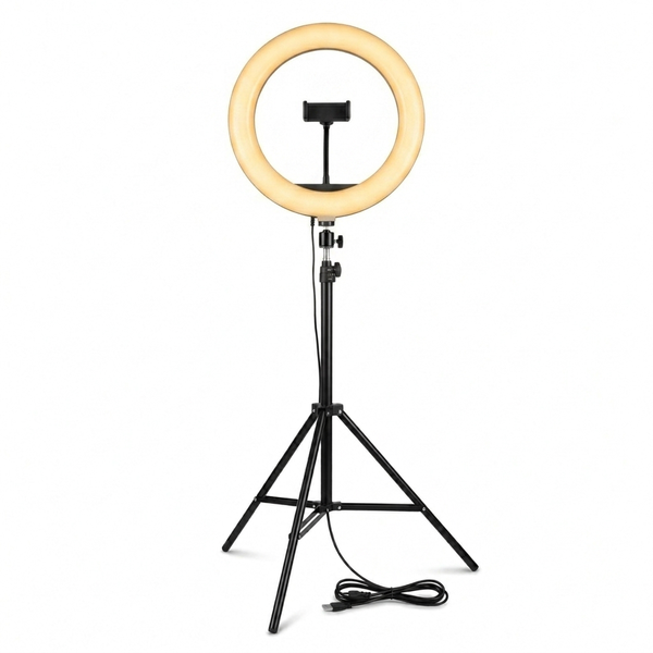 14 Inch LED Ring Light with Stand &amp; Phone Holder - 36cm NESTY