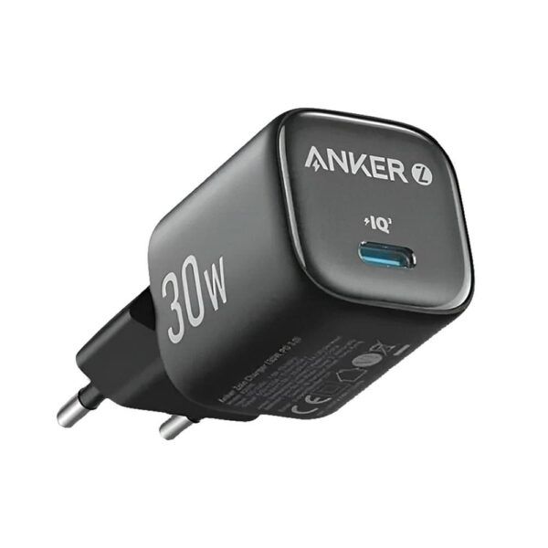 Anker Zolo 30W USB Type-C Wall Charger | GaN II Fast Charge -Black