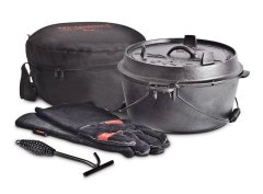 Campfire Cast Iron Camp Oven Set - 9.0 Quart