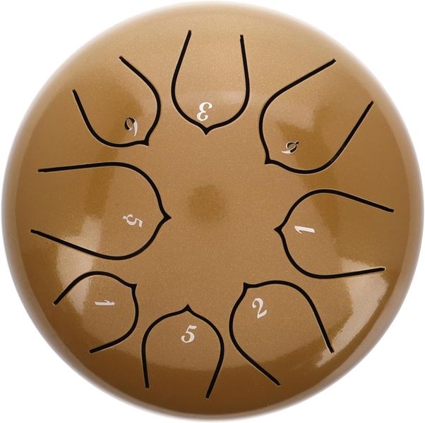 Tone Steel Tongue Drum Portable Musical Instrument for Meditation Outdoor