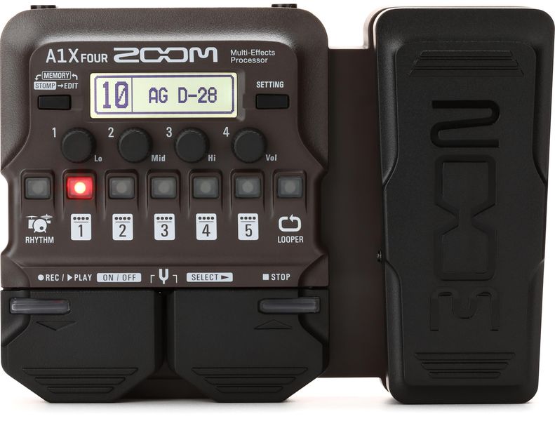 ZOOM A1X FOUR Acoustic Multi-Effects Processor