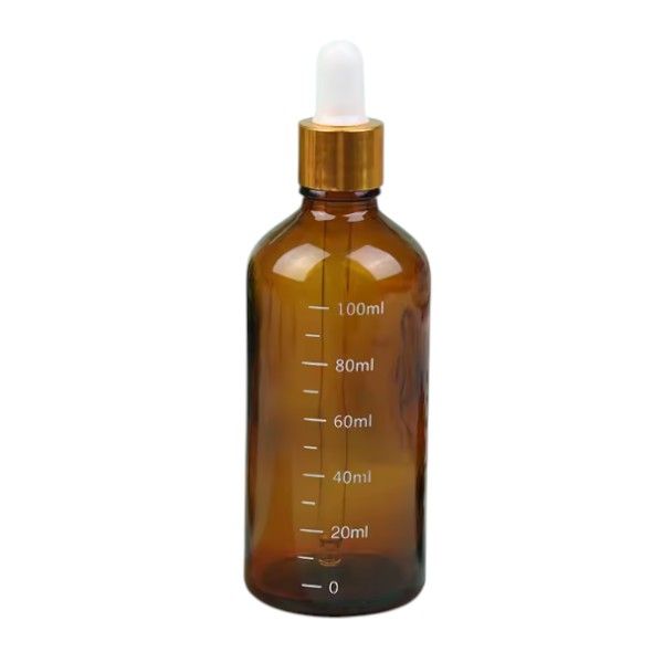 100ml Glass Dropper Bottle - Brown