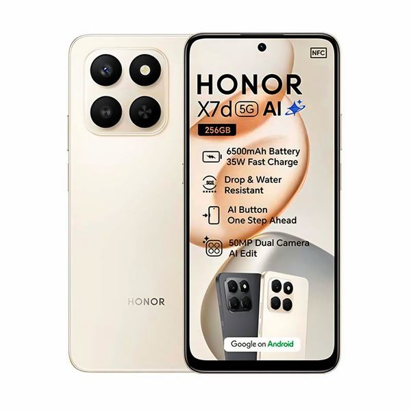 Honor X7D 5G 256GB 8GB - Dual Sim AI (Open Box) Certified Preowned