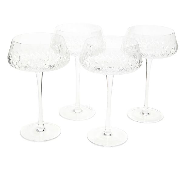 George &amp; Mason - Brava Cocktail Glasses - Set of 4