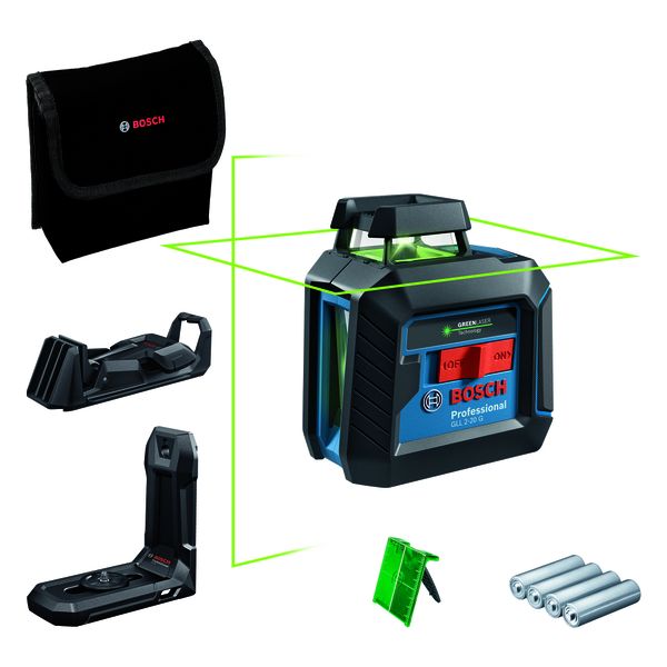 GLL 2-20 G- Professional Line Laser Set