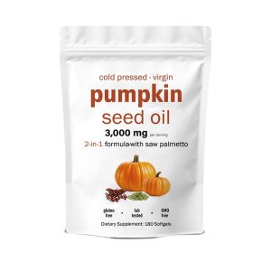 3000mg Per Serving,Bladder Control Supplements Pumpkin nut Oil