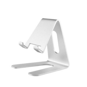 Metal Cell Phone Stand Aluminum Silicone Universal Cell Phone Holder
