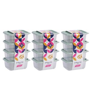 CONTOUR 12-Piece 200ml Lunch Boxes