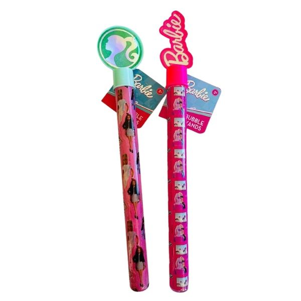 Barbie Bubble Wands with Topper 36cm Set of 2