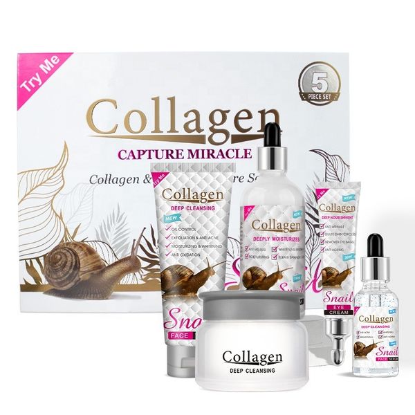 Snail Collagen Renewal Skincare Kit Set