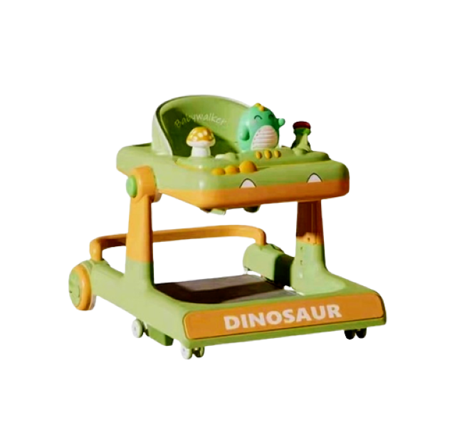 Baby Walking Ring Anti Roll and Anti Tumble-Dinosaur Themed
