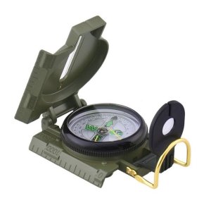 Emergency Compass with Magnifying Glass