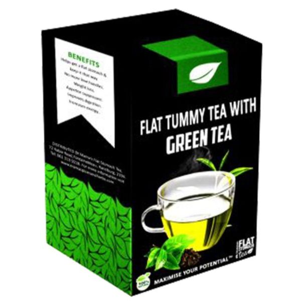 Flat Tummy with Green Tea