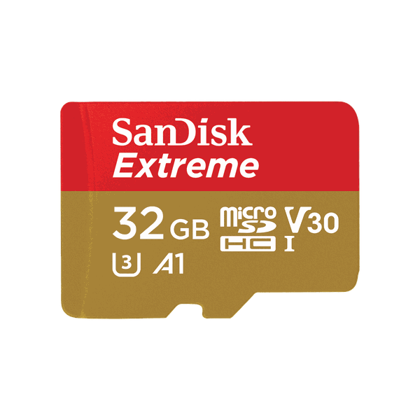 SanDisk Extreme 32GB MicroSD Memory Card