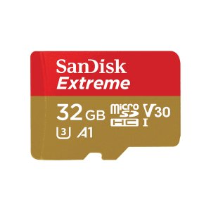 SanDisk Extreme 32GB MicroSDHC Memory Card Twin Pack