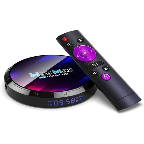 H96 MAX RK3528 Set-Top Box Android 13 Dual Wi-Fi with Bluetooth Player