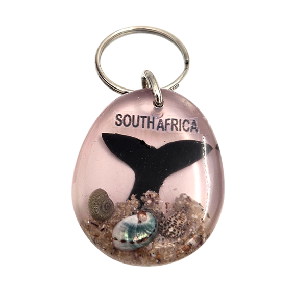 Beach Resin Keyrings