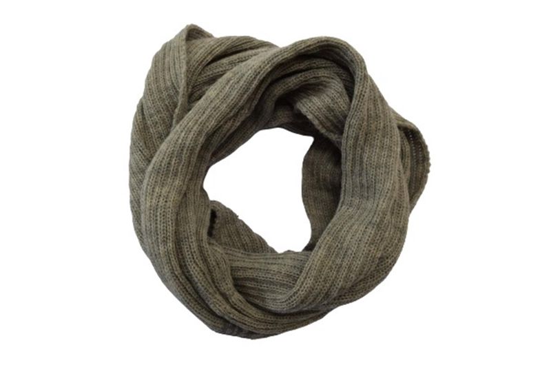 Cape Alpaca Navy Infinity Scarf - Snood
