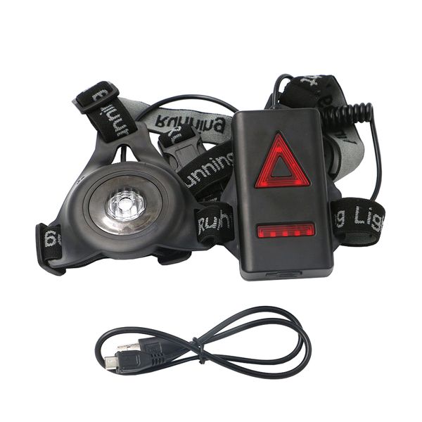 Outdoor Night Running Safety LED Chest Light &amp; Back Warning Light Aerbes