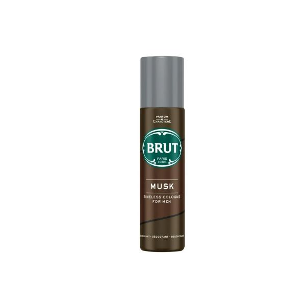 Brut Musk Deodorant Spray - 2 x 120ml