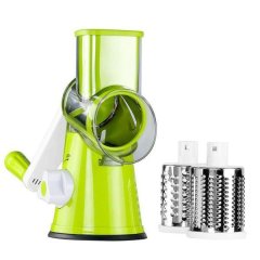 Shredder Tabletop Drum Grater with 3 Interchangeable Drums (Green)