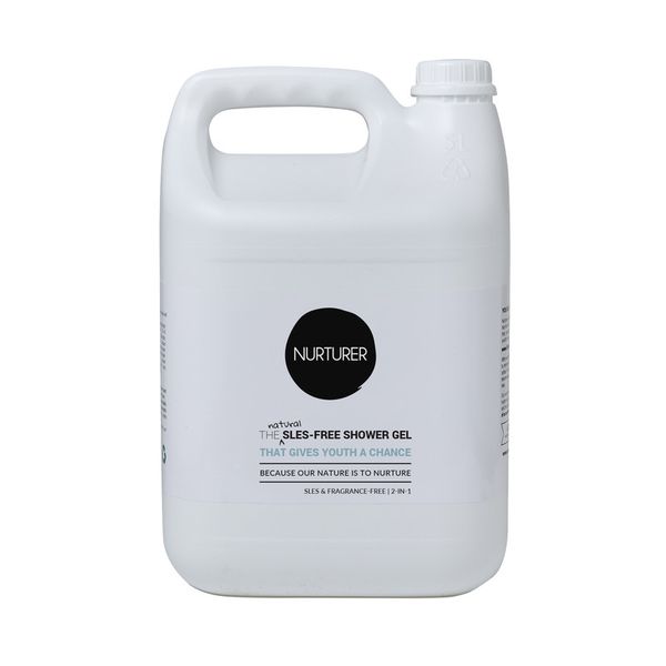 NURTURER Shower Gel (Sulphate &amp; Fragrance Free) - 5L refill
