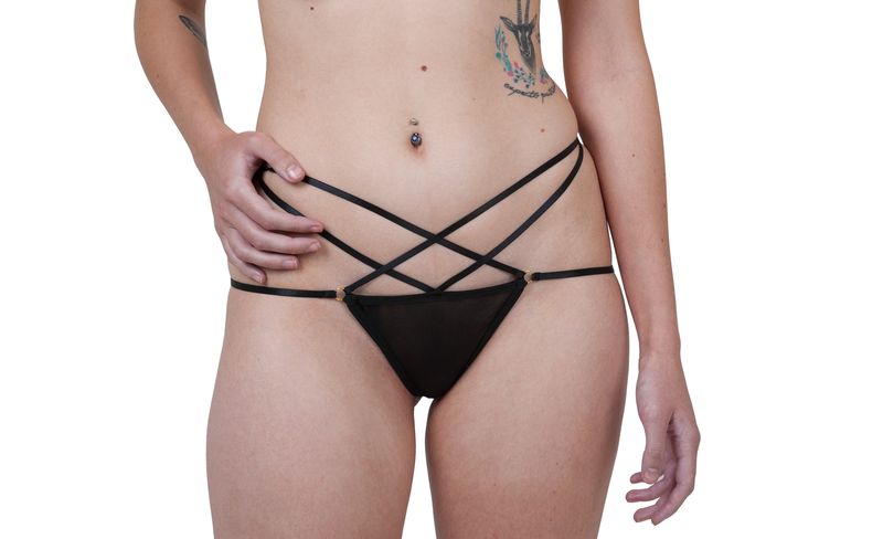 ULC New York Tulle Thong Panties