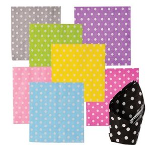 Bulk Pack of 10x Polka Dot 2 Ply Serviettes - Assorted (20 Pack )