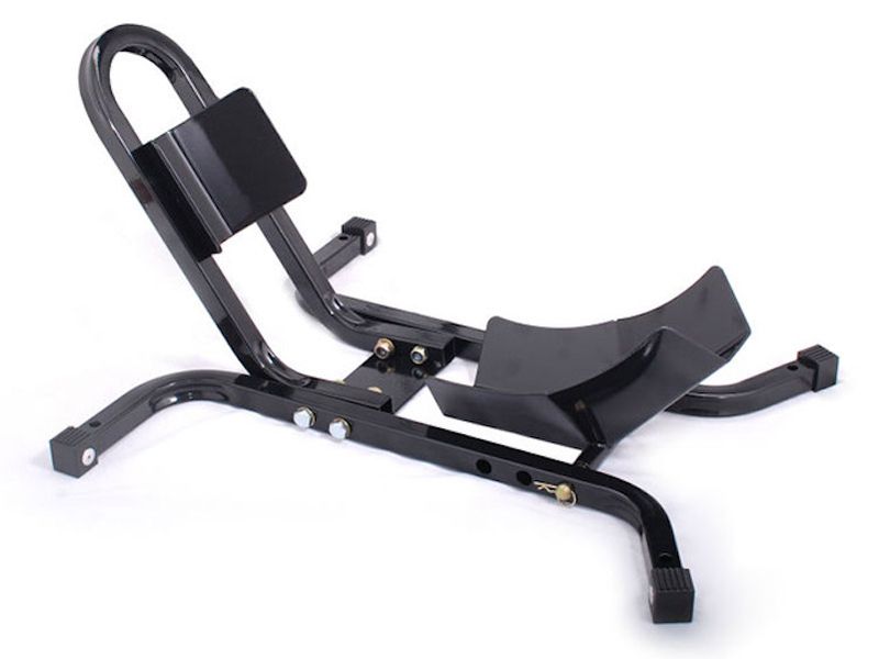 Sumomoto Steel Motorcycle Black Wheel Chock