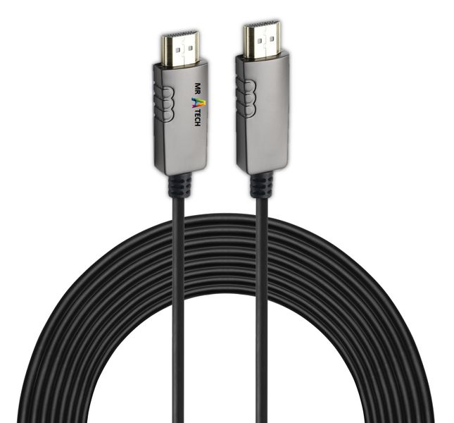 MR A TECH HDMI 2.1 Active Optical Cable AM/AM, 100m Zinc Alloy housing