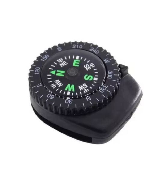Compact Clip-On Mini Compass for Outdoor Survival Gear