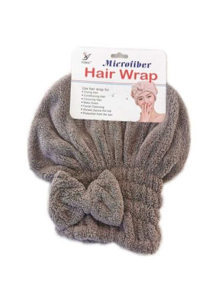 Hair Wrap Bowknot Towels Cap