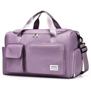 Travel Bag Large Capacity Duffle With Shoe Compartment Sports Fiess Bags