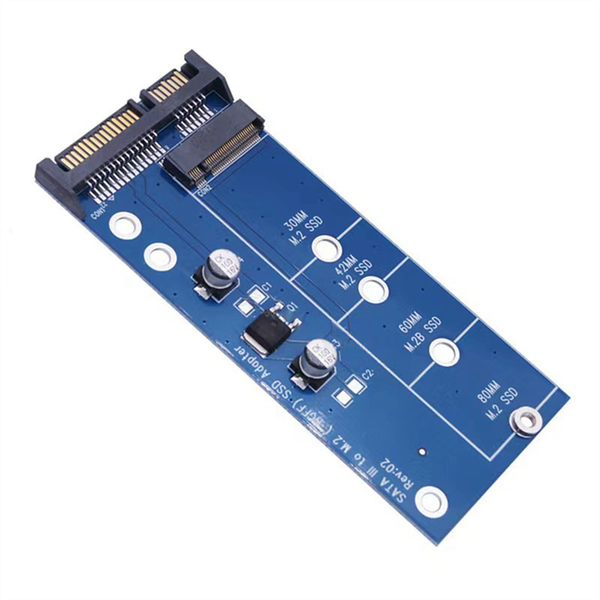 NGFF M.2 Adapter M2 to SATA 3 Adapter M.2 to SATA Adapter Blue