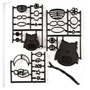 Patchwork Cutters OWL SET Bird Cake Decorating Sugarcraft Cutting Tool